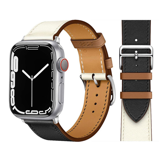 "Business" Apple Watch Armband aus Kunstleder