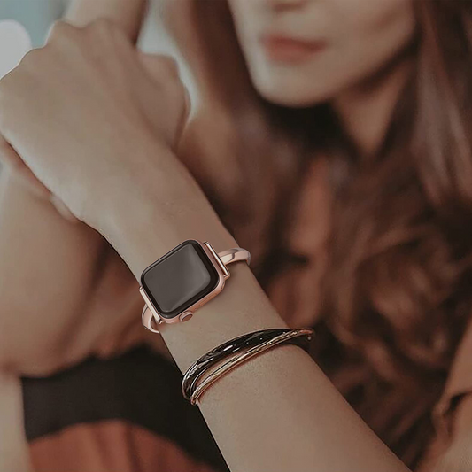 "Plain" Apple Watch Armband aus Metall
