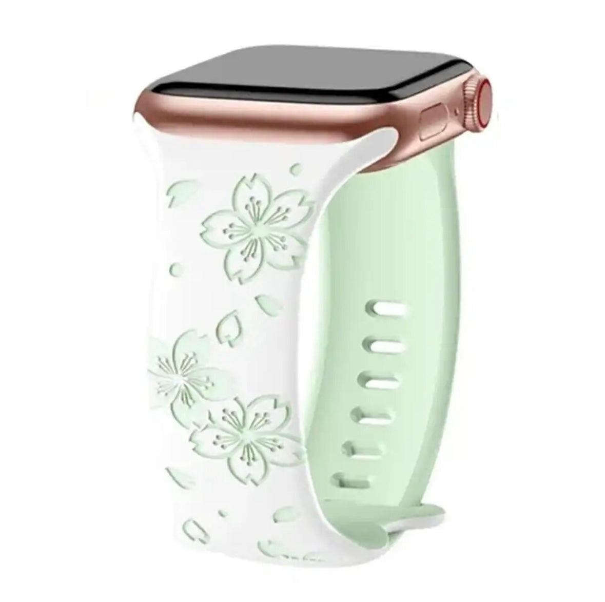 "Flora" Apple Watch Armband aus Silikon