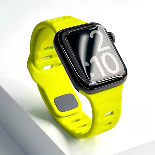 "Fit" Apple Watch Armband aus Silikon