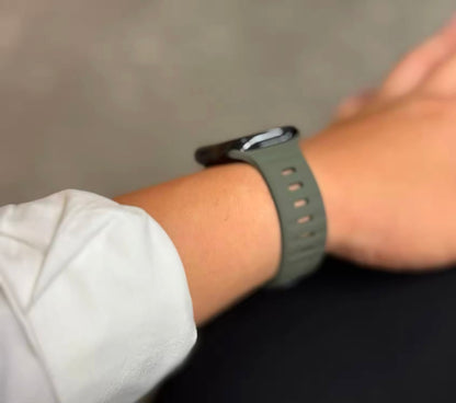 "Fit" Apple Watch Armband aus Silikon