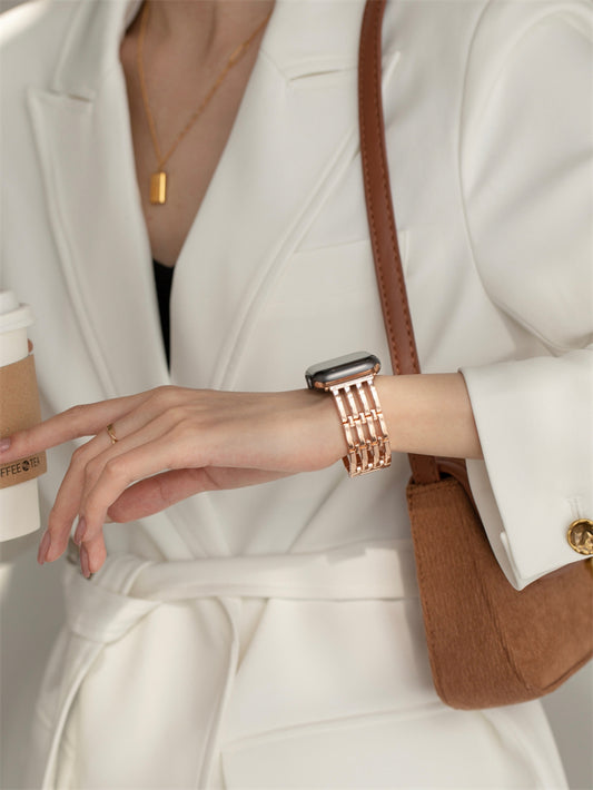 "Elegance" Apple Watch Armband aus Metall