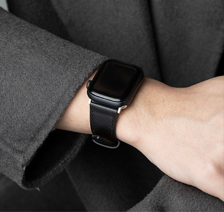 "Business" Apple Watch Armband aus Kunstleder