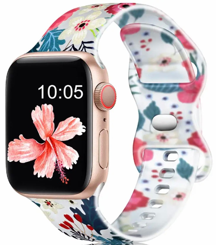 "Colorful" Apple Watch Armband aus Silikon