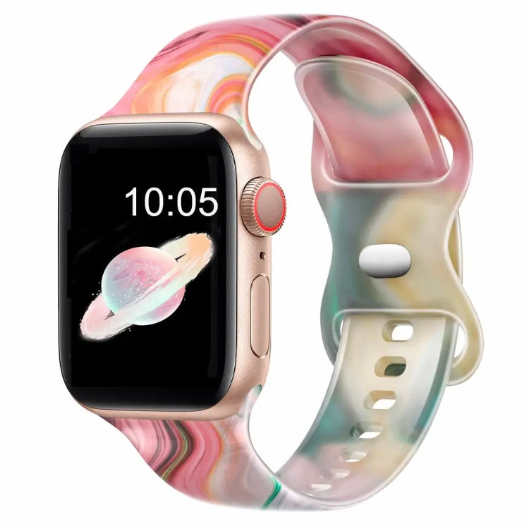 "Colorful" Apple Watch Armband aus Silikon