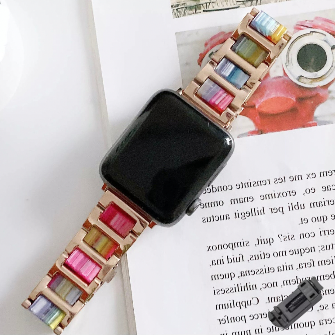 "Royal" Apple Watch Armband aus Edelstahl