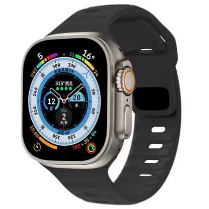 "Fit" Apple Watch Armband aus Silikon