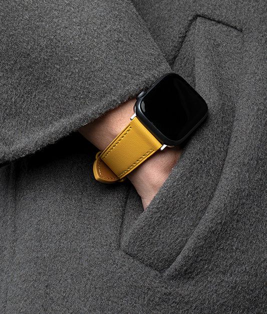 "Business" Apple Watch Armband aus Kunstleder